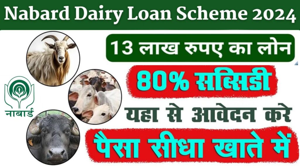 Nabard dairy loan apply 2024